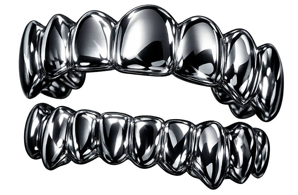 Grillz chrome sur mesure